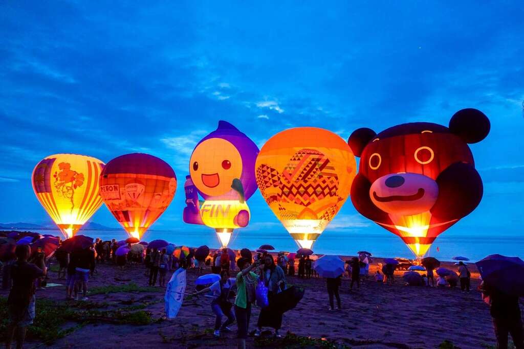 太麻里曙光光雕音樂會_照片為台東縣政府提供