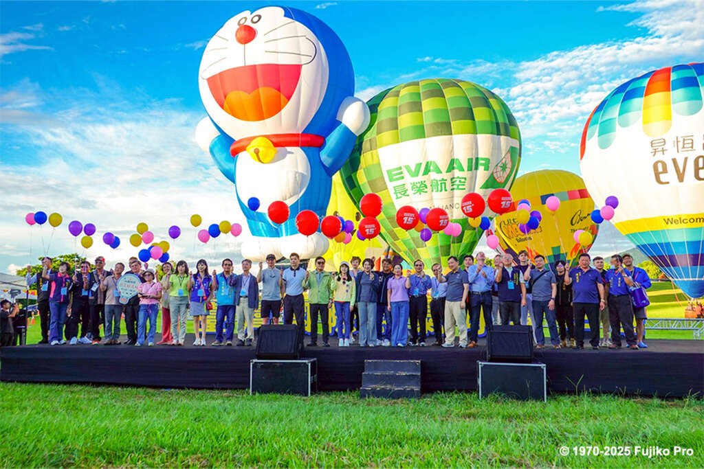 Doraemon Takes Flight at the 2025 Taiwan Internati