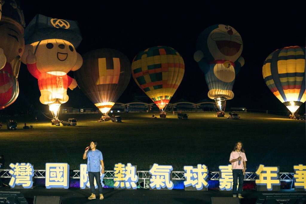 活動壓軸鐵肺天團動力火車_圖片取自臺東縣政府縣政新聞