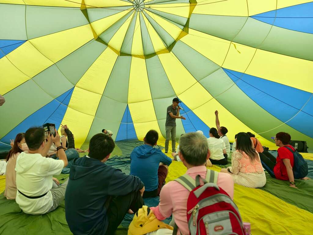 Walk-in 熱氣球體驗_圖片為臺東縣政府提供