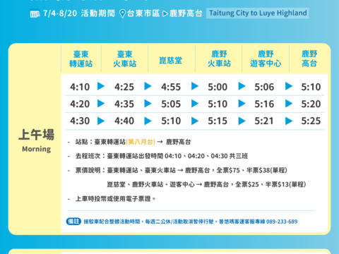 交通懶人包_去程