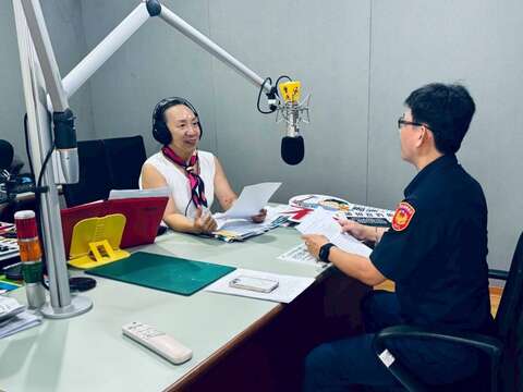 「所長早安」節目宣導交通安全等_圖片來源臺東縣政府縣政新聞